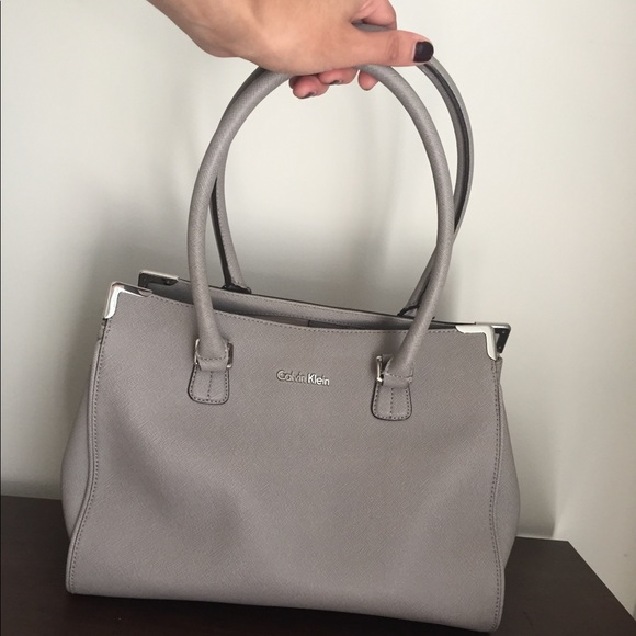 Calvin Klein - Medium Grey Bag/ Purse - Picture 2 of 3